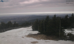 Město Rokytnice nad Jizerou - Lysá hora, pohled na západ - 28.3.2026 v 08:31 Město Rokytnice nad Jizerou - Lysá hora, pohled na západ - 28.3.2026 v 08:31