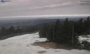 Město Rokytnice nad Jizerou - Lysá hora, pohled na západ - 28.3.2026 v 08:45 Město Rokytnice nad Jizerou - Lysá hora, pohled na západ - 28.3.2026 v 08:45