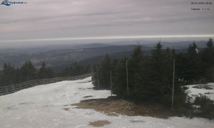 Město Rokytnice nad Jizerou - Lysá hora, pohled na západ - 28.3.2026 v 09:01 Město Rokytnice nad Jizerou - Lysá hora, pohled na západ - 28.3.2026 v 09:01