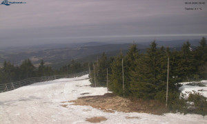 Město Rokytnice nad Jizerou - Lysá hora, pohled na západ - 28.3.2026 v 09:45 Město Rokytnice nad Jizerou - Lysá hora, pohled na západ - 28.3.2026 v 09:45