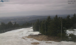 Lysá hora, pohled na západ