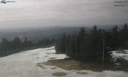 Lysá hora, pohled na západ