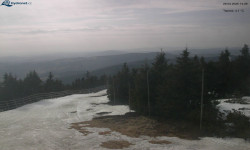 Lysá hora, pohled na západ