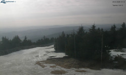 Lysá hora, pohled na západ