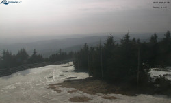 Lysá hora, pohled na západ