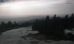 Lysá hora, pohled na západ