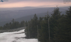 Lysá hora, pohled na západ