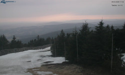 Lysá hora, pohled na západ