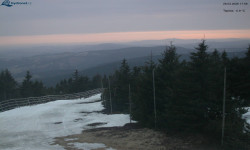 Lysá hora, pohled na západ