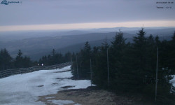 Lysá hora, pohled na západ