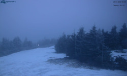 Lysá hora, pohled na západ