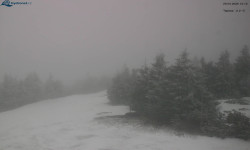 Lysá hora, pohled na západ