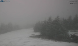 Lysá hora, pohled na západ