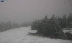 Lysá hora, pohled na západ