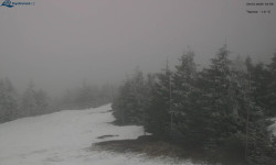 Lysá hora, pohled na západ