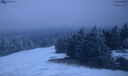 Lysá hora, pohled na západ