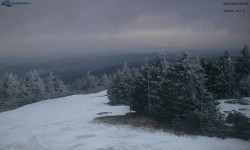 Lysá hora, pohled na západ