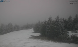 Lysá hora, pohled na západ