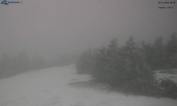 Lysá hora, pohled na západ