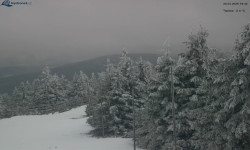 Lysá hora, pohled na západ