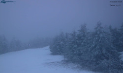 Lysá hora, pohled na západ