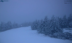 Lysá hora, pohled na západ