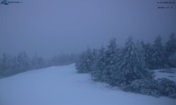 Lysá hora, pohled na západ