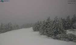 Lysá hora, pohled na západ