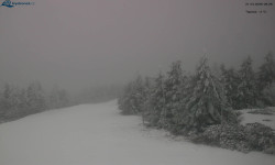 Lysá hora, pohled na západ