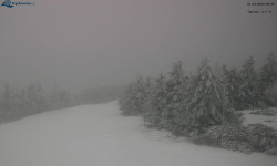 Lysá hora, pohled na západ