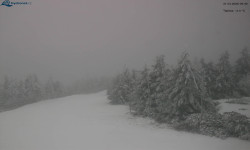 Lysá hora, pohled na západ