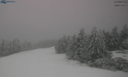 Lysá hora, pohled na západ