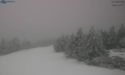 Lysá hora, pohled na západ