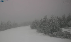 Lysá hora, pohled na západ