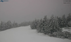 Lysá hora, pohled na západ