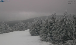 Lysá hora, pohled na západ