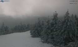 Lysá hora, pohled na západ