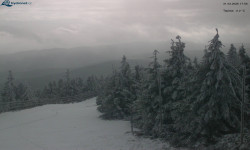 Lysá hora, pohled na západ