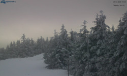 Lysá hora, pohled na západ