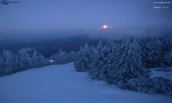 Lysá hora, pohled na západ