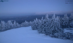 Lysá hora, pohled na západ