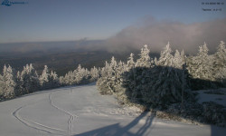 Lysá hora, pohled na západ