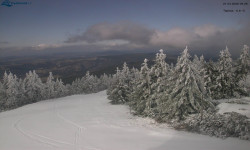 Lysá hora, pohled na západ