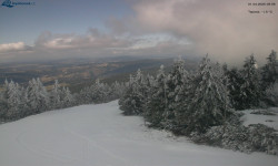Lysá hora, pohled na západ