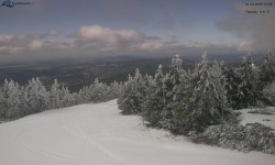 Lysá hora, pohled na západ