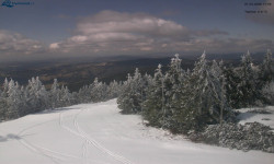 Lysá hora, pohled na západ