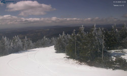 Lysá hora, pohled na západ