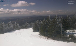 Lysá hora, pohled na západ