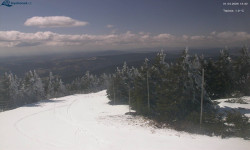 Lysá hora, pohled na západ