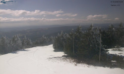 Lysá hora, pohled na západ